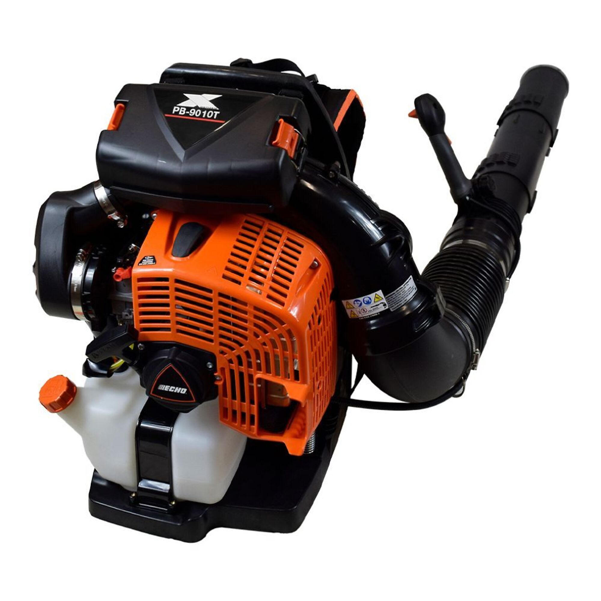 ECHO X Series, Gas-Powered Backpack Blower with Tube Throttle, 1,110CFM 220MPH 48N, Engine Displacement 79.9 cc, Model# PB-9010T